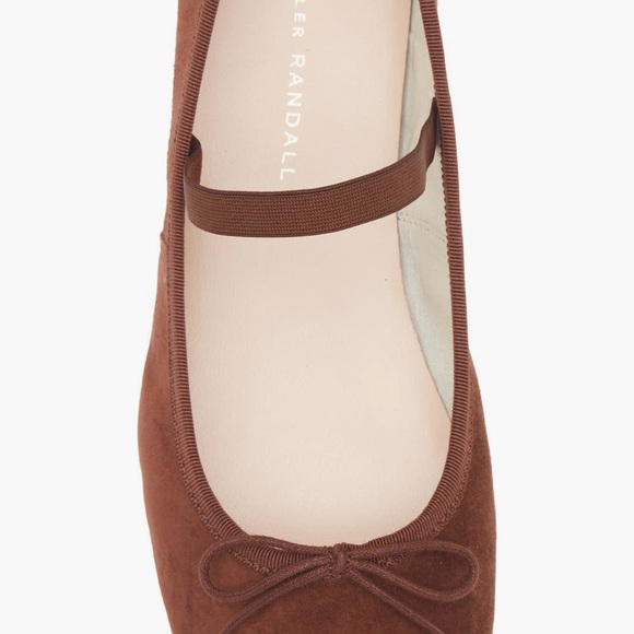 Loeffler Randall Brown Suede Ballet Flats - Picture 2 of 7
